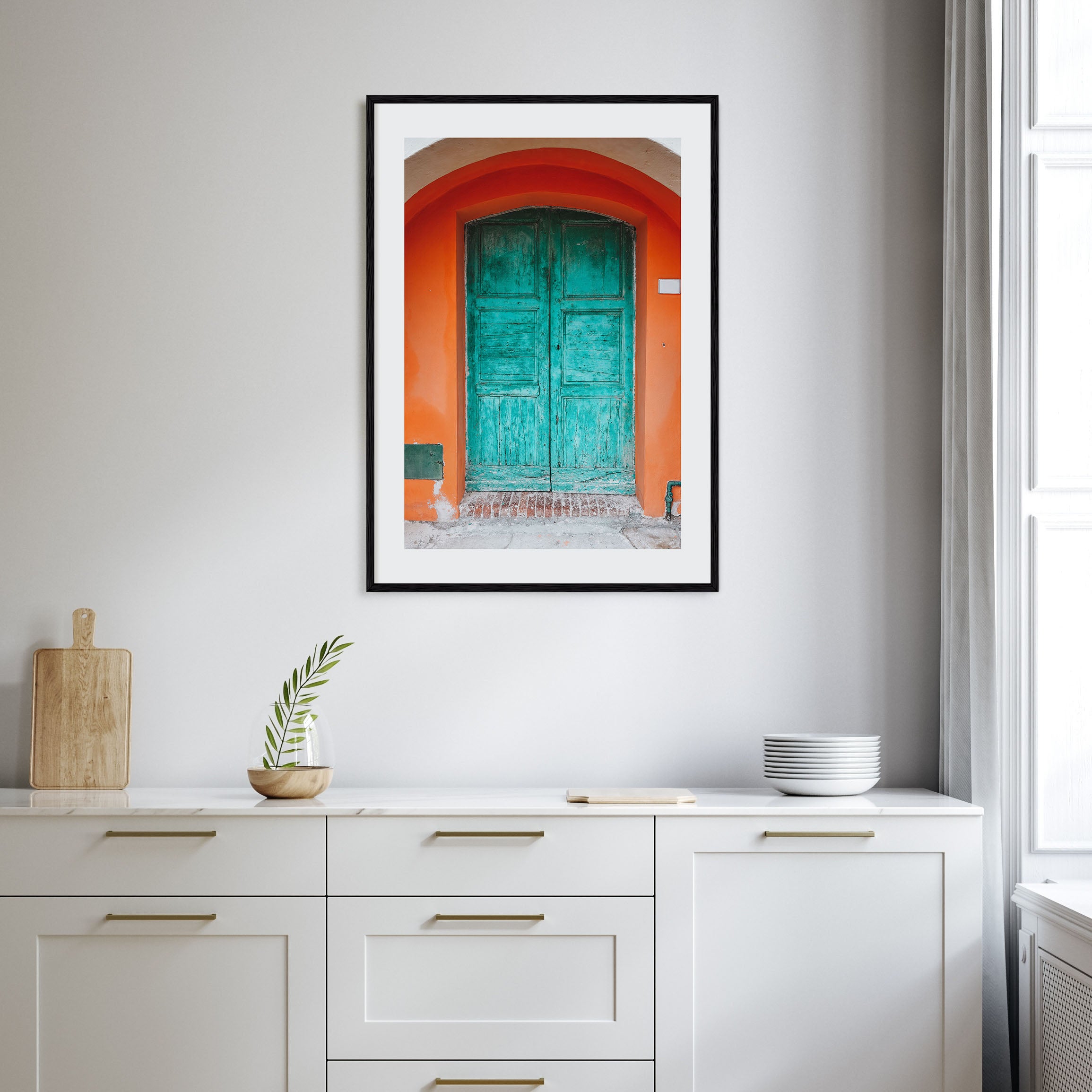 Blue Door Photo Color No 1 Poster