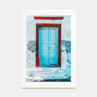 Blue Door Photo Color No 2 Poster