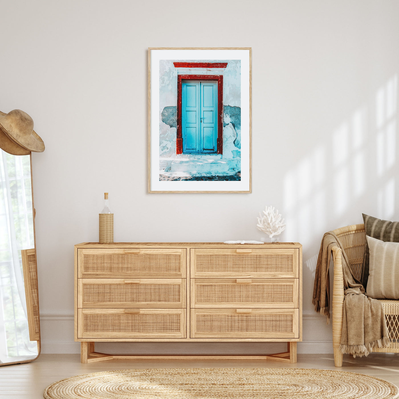 Blue Door Photo Color No 2 Poster
