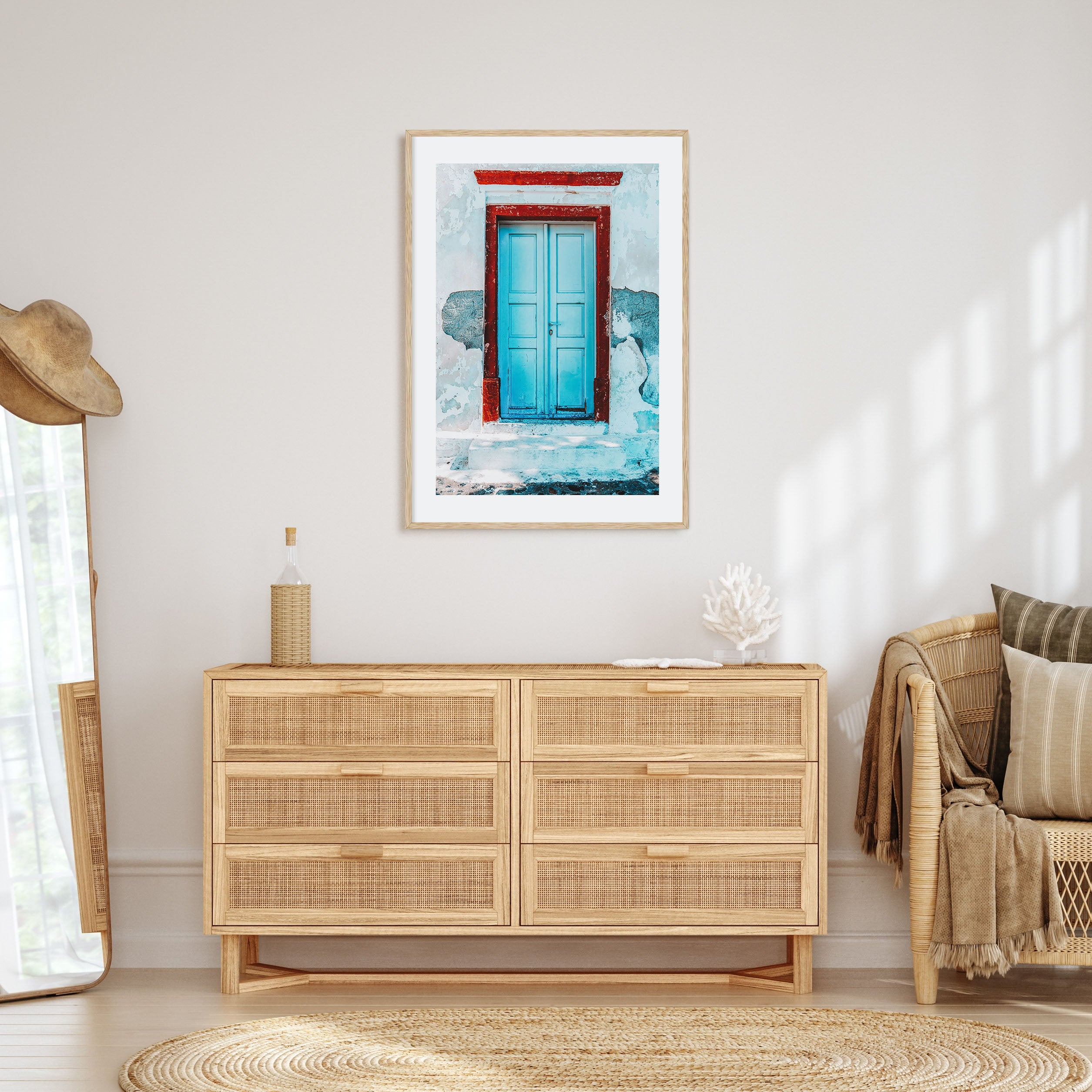 Blue Door Photo Color No 2 Poster