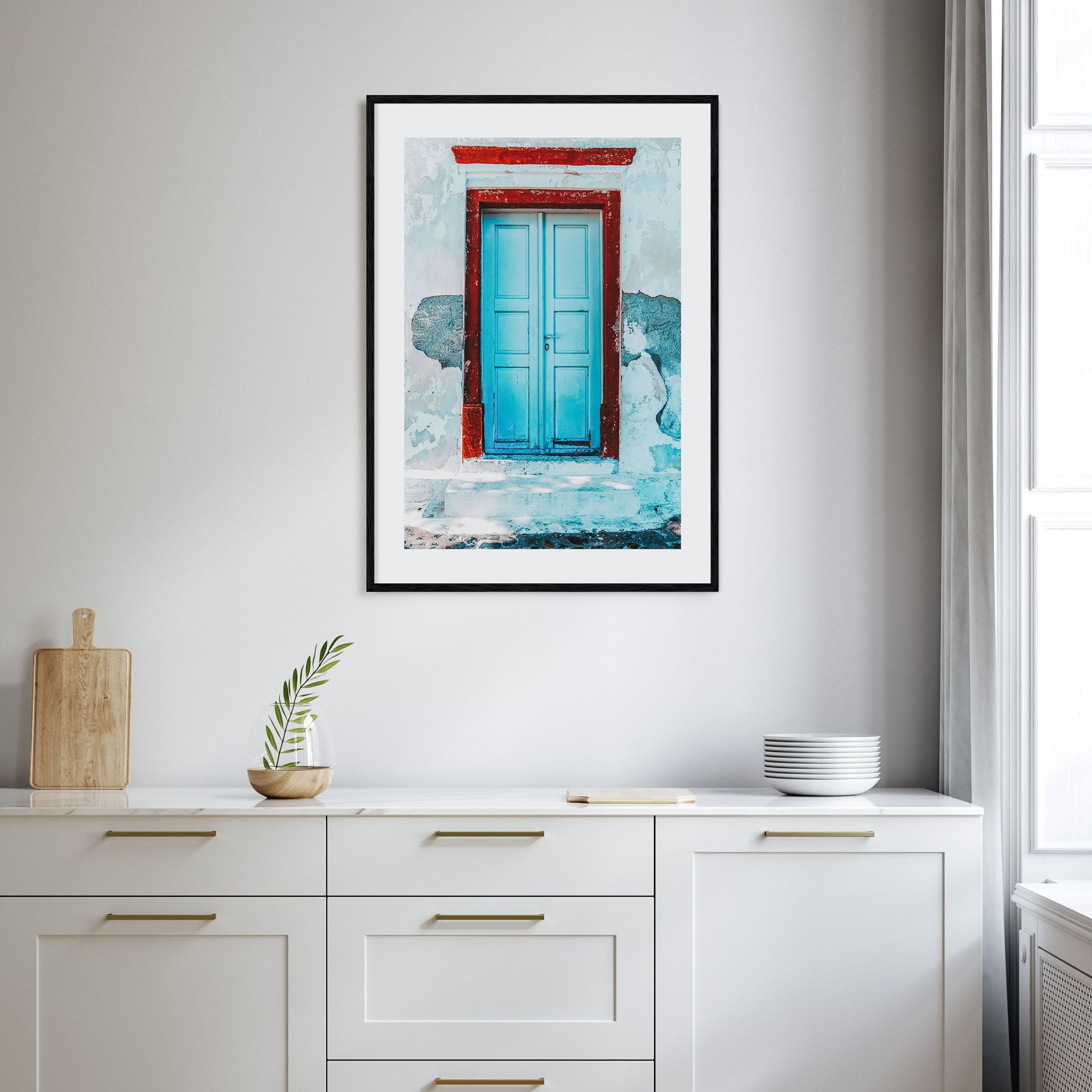 Blue Door Photo Color No 2 Poster