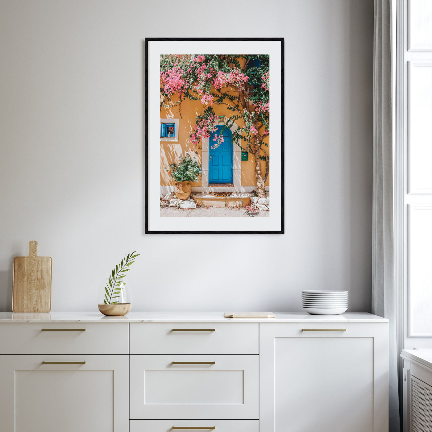 Blue Door Photo Color No 3 Poster