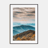 Blue Ridge Mountains Photo Color Poster