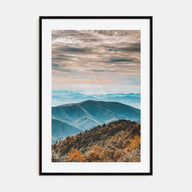 Blue Ridge Mountains Photo Color Poster
