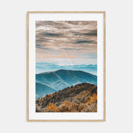 Blue Ridge Mountains Photo Color Poster