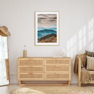 Blue Ridge Mountains Photo Color Poster