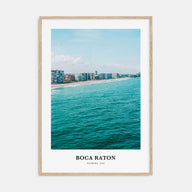 Boca Raton Portrait Color Poster