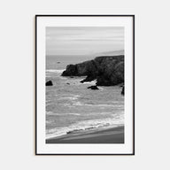 Bodega Bay Photo B&W Poster