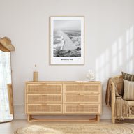 Bodega Bay Portrait B&W Poster