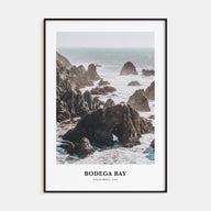 Bodega Bay Portrait Color Poster