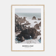 Bodega Bay Portrait Color Poster