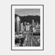 Bogotá Photo B&W Poster