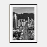 Bogotá Photo B&W Poster