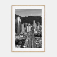 Bogotá Photo B&W Poster