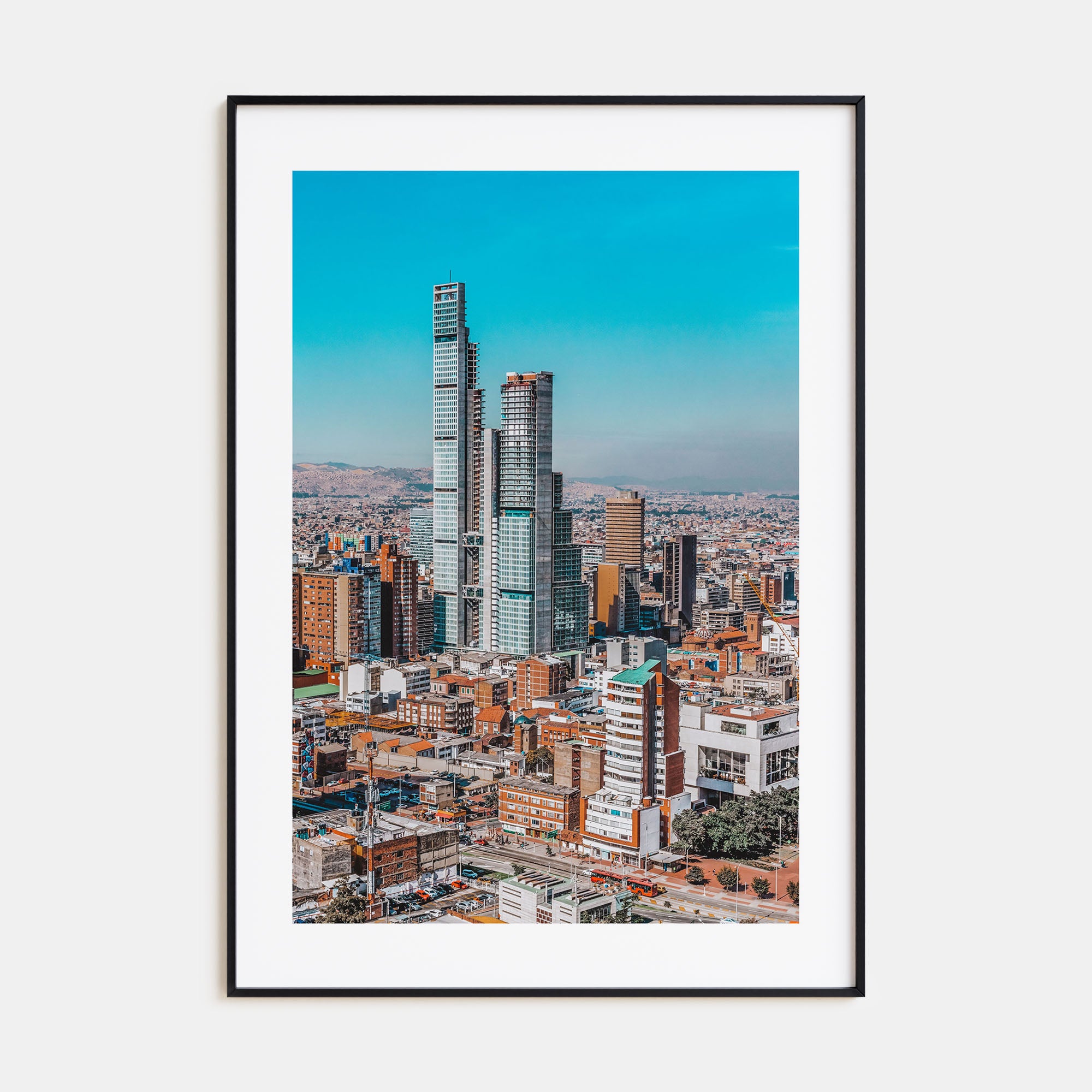 Bogotá Photo Color No 1 Poster