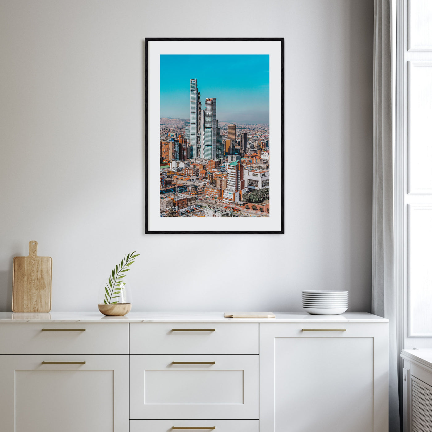 Bogotá Photo Color No 1 Poster