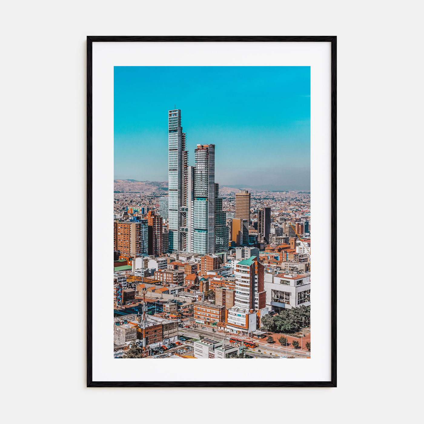 Bogotá Photo Color No 1 Poster