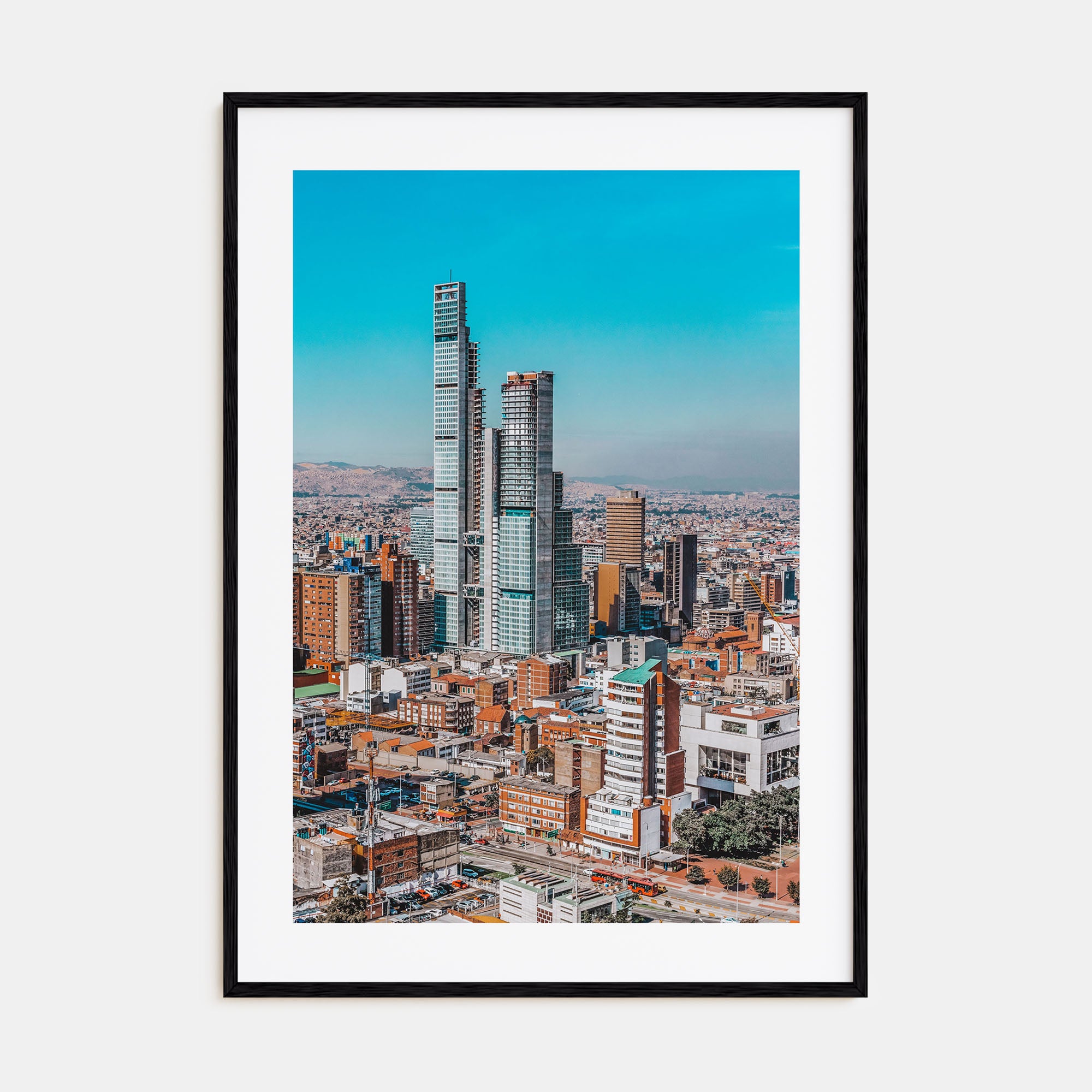 Bogotá Photo Color No 1 Poster