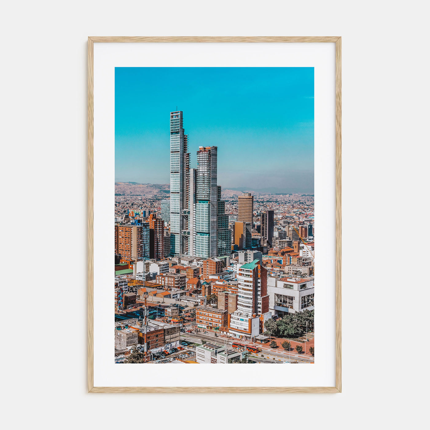 Bogotá Photo Color No 1 Poster