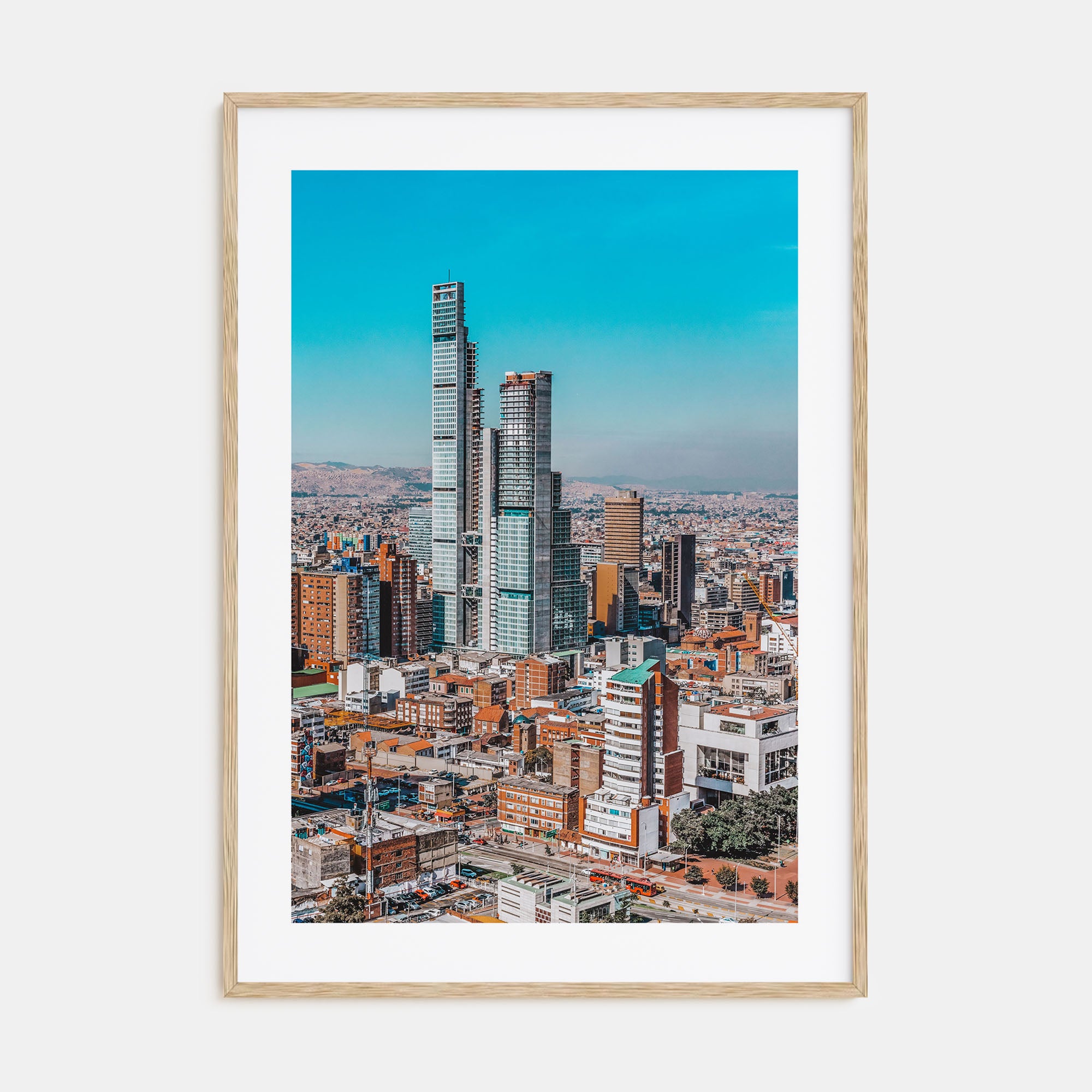 Bogotá Photo Color No 1 Poster