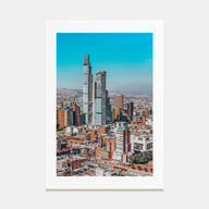 Bogotá Photo Color No 1 Poster