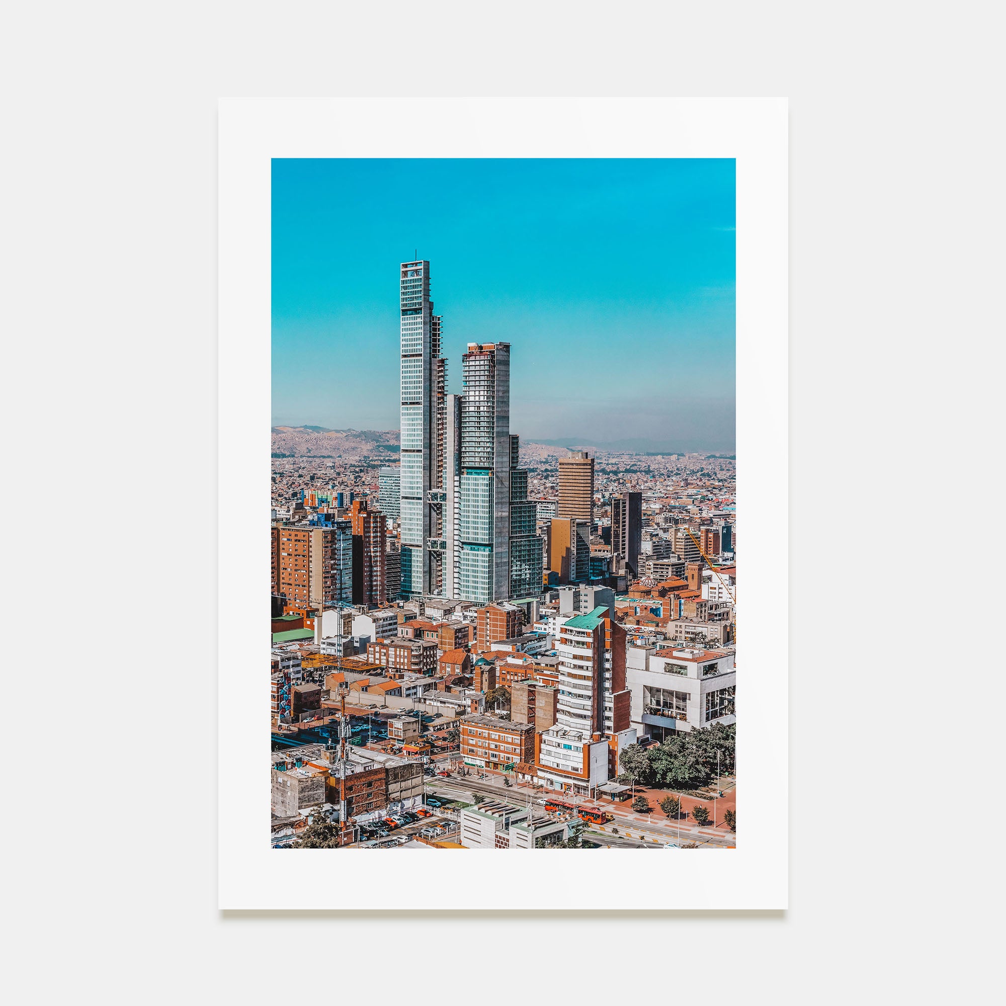 Bogotá Photo Color No 1 Poster