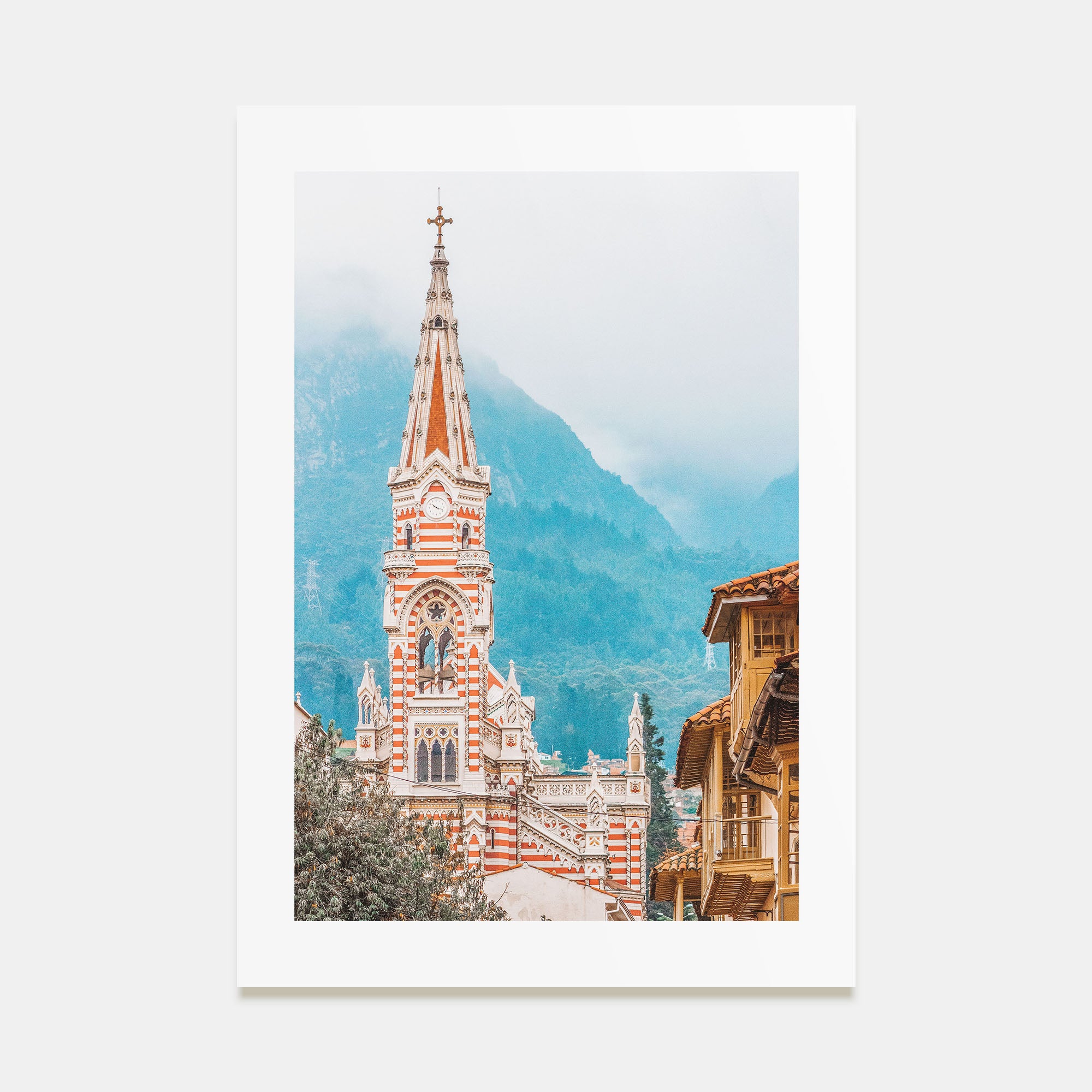 Bogotá Photo Color No 2 Poster