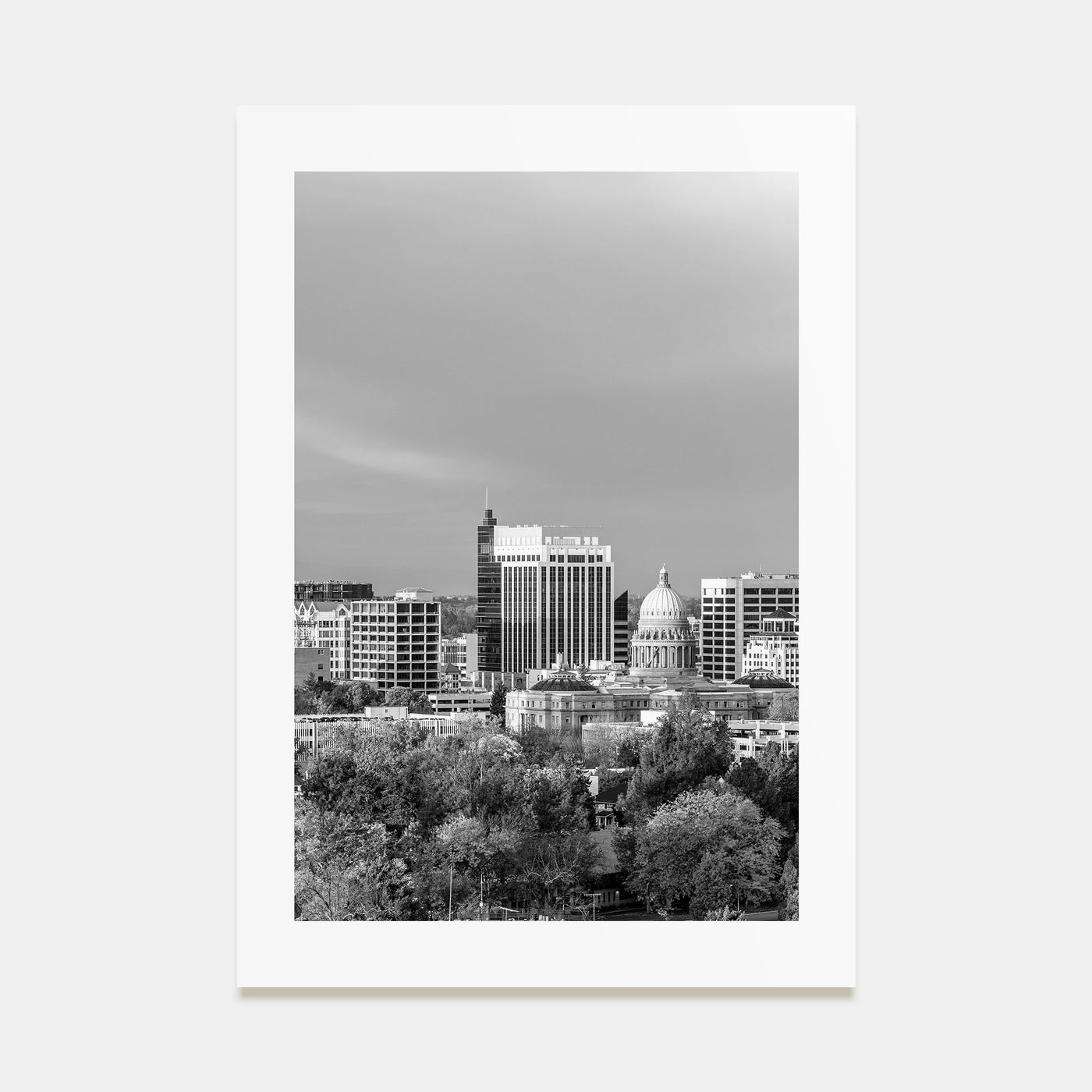 Boise Photo B&W No 1 Poster