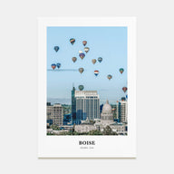 Boise Portrait Color No 2 Poster