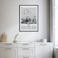 Boise Travel B&W No 1 Poster