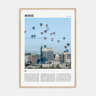 Boise Travel Color No 2 Poster