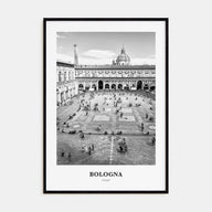 Bologna Portrait B&W No 1 Poster