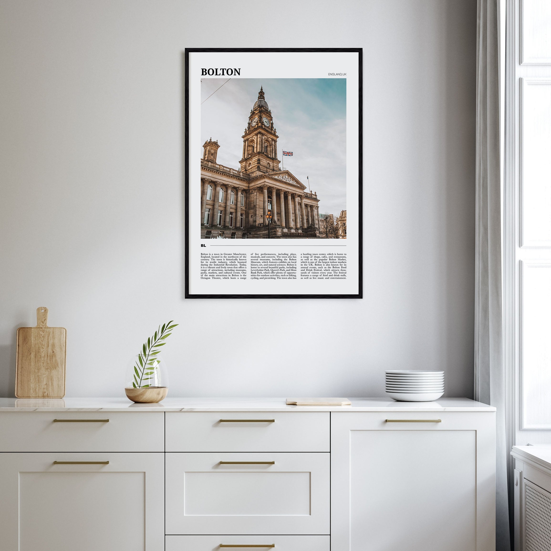 Bolton Travel Color Poster