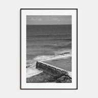 Bondi Beach Photo B&W No 1 Poster
