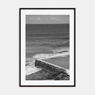 Bondi Beach Photo B&W No 1 Poster