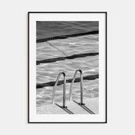 Bondi Beach Photo B&W No 2 Poster