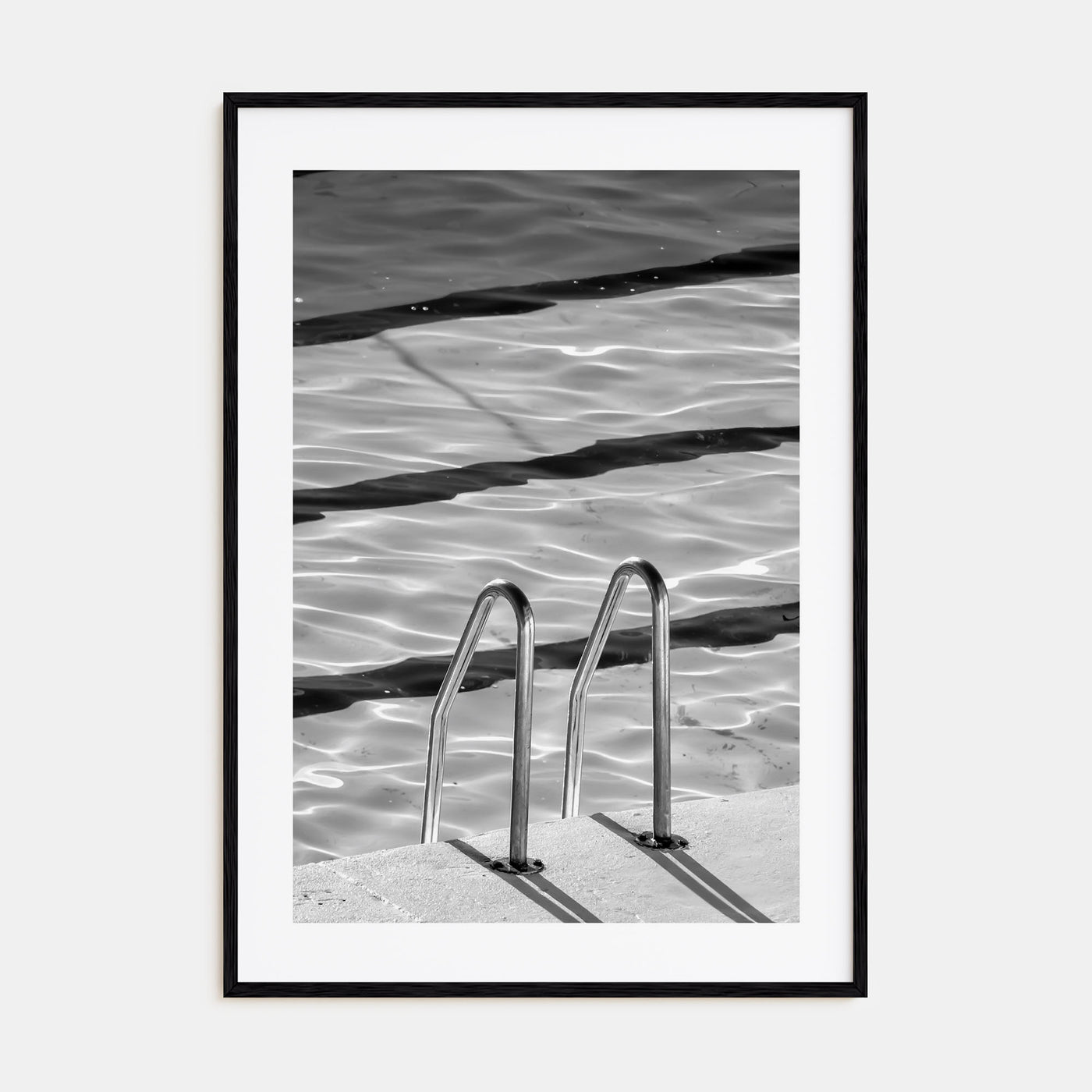 Bondi Beach Photo B&W No 2 Poster