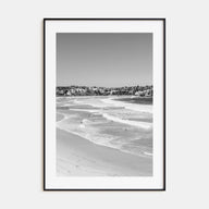 Bondi Beach Photo B&W Poster