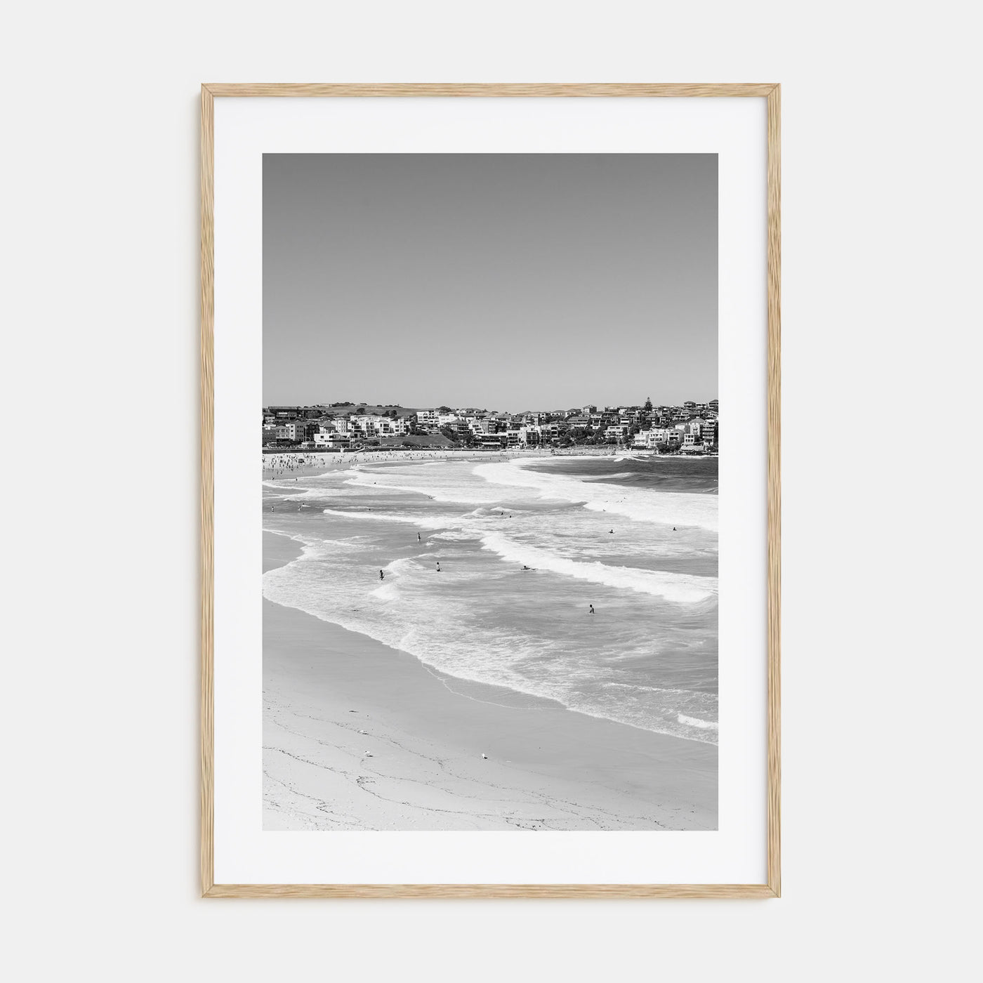 Bondi Beach Photo B&W Poster