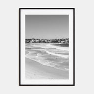 Bondi Beach Photo B&W Poster