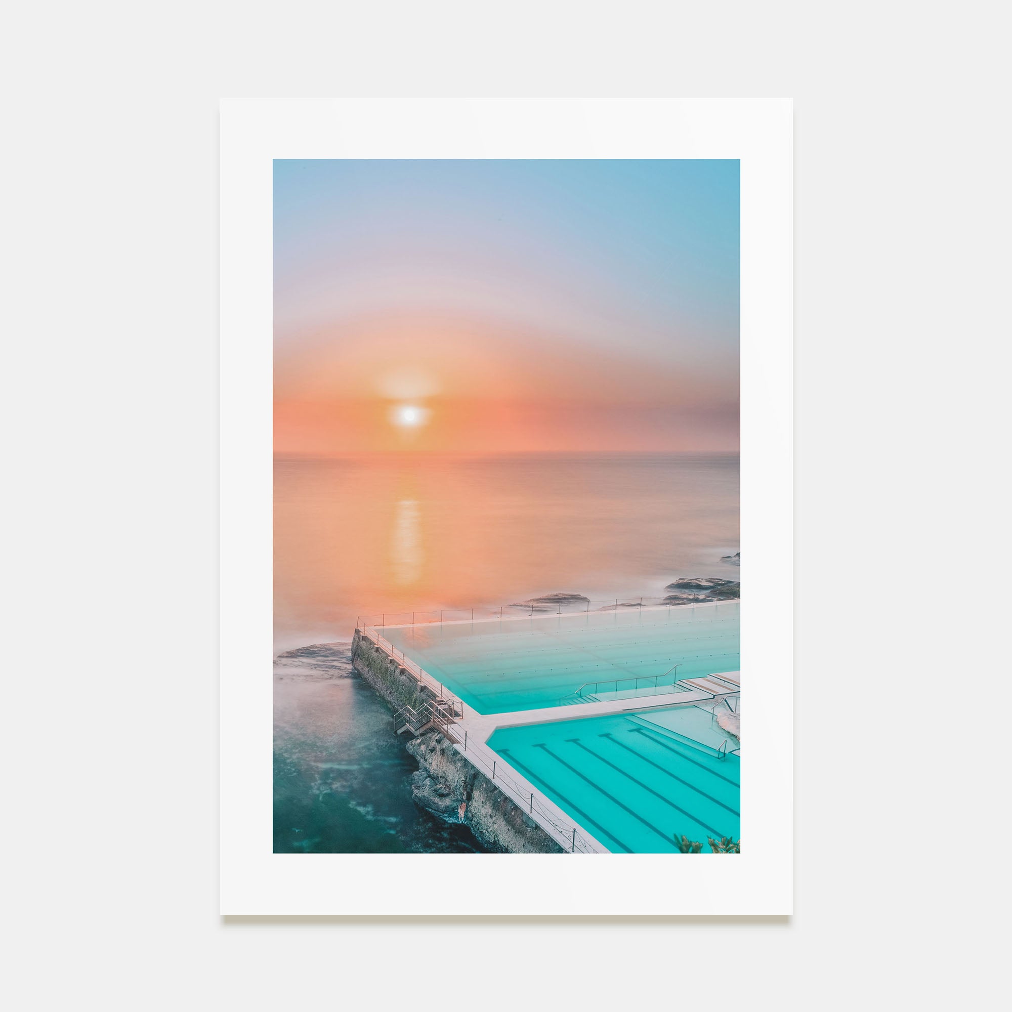 Bondi Beach Photo Color No 2 Poster