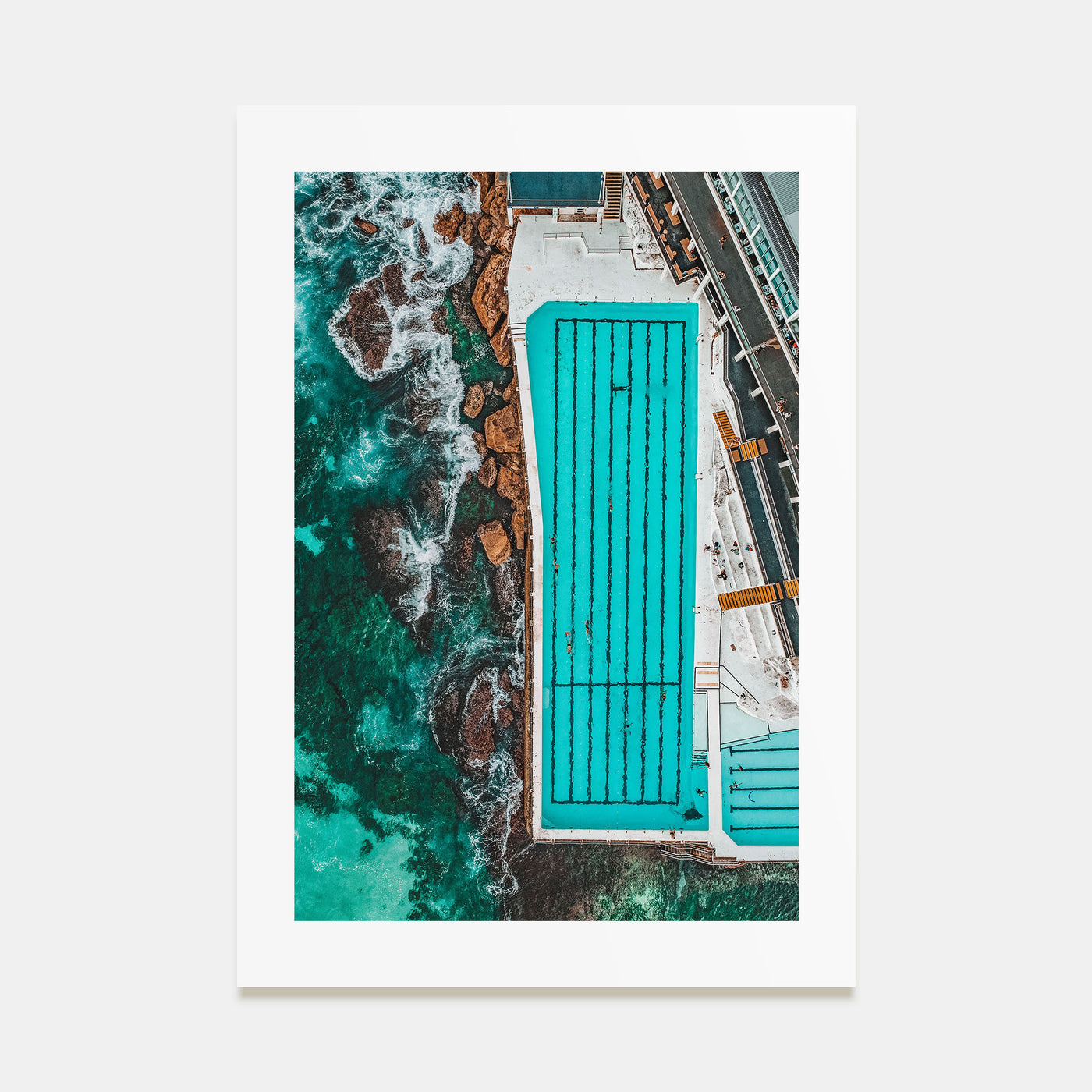 Bondi Beach Photo Color Poster