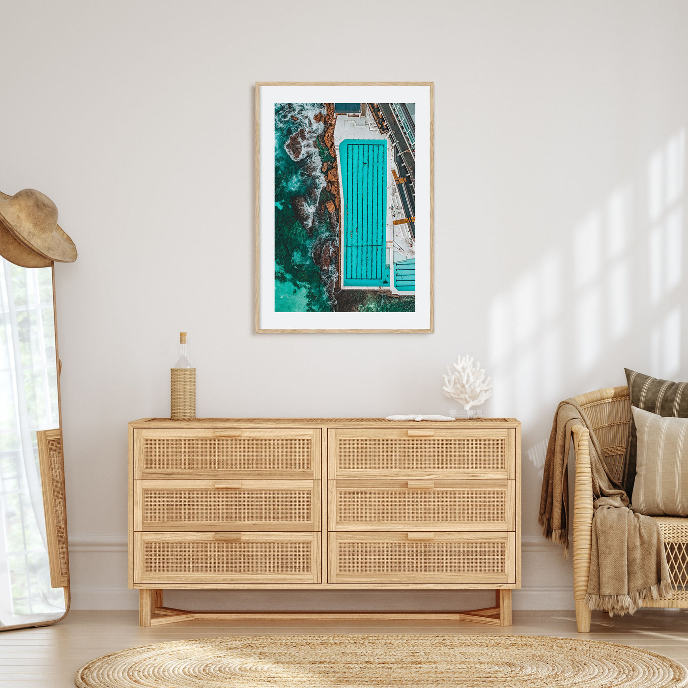 Bondi Beach Photo Color Poster