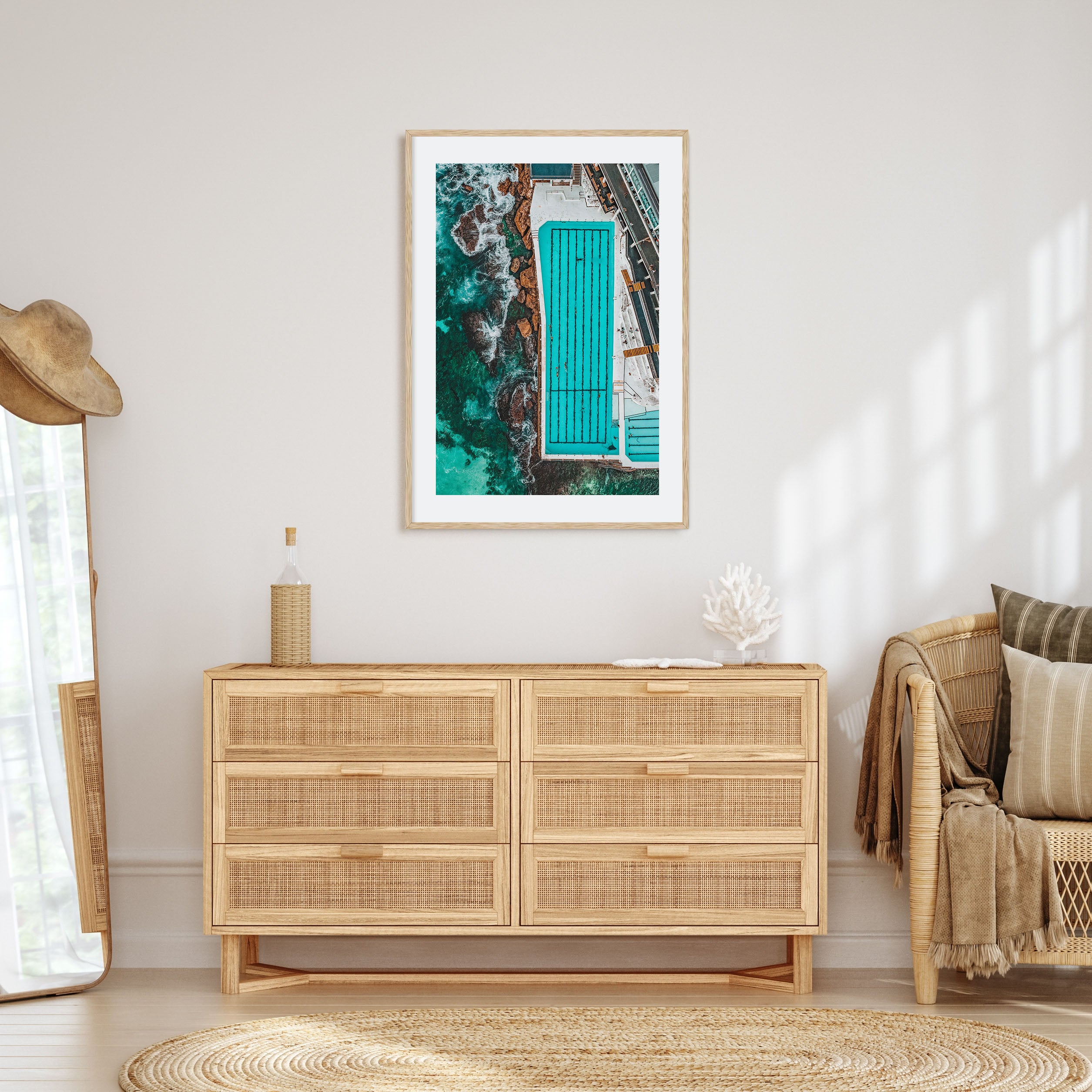 Bondi Beach Photo Color Poster