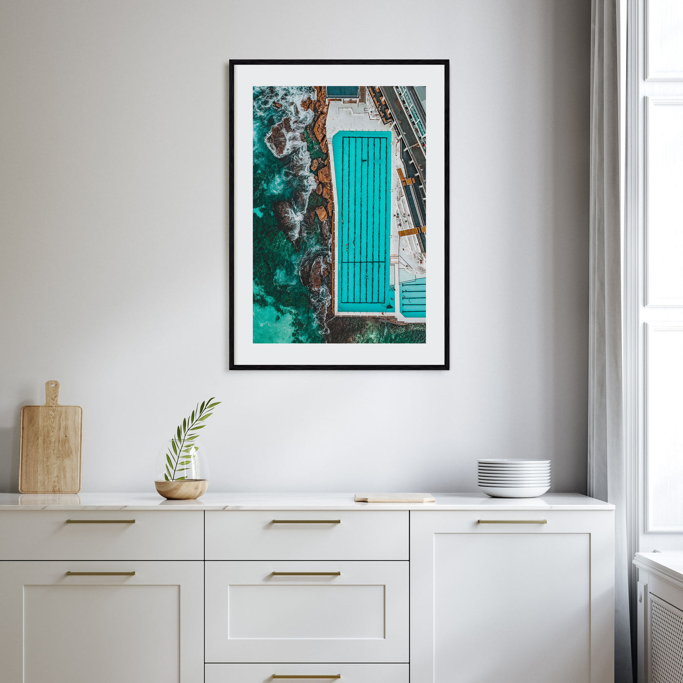 Bondi Beach Photo Color Poster