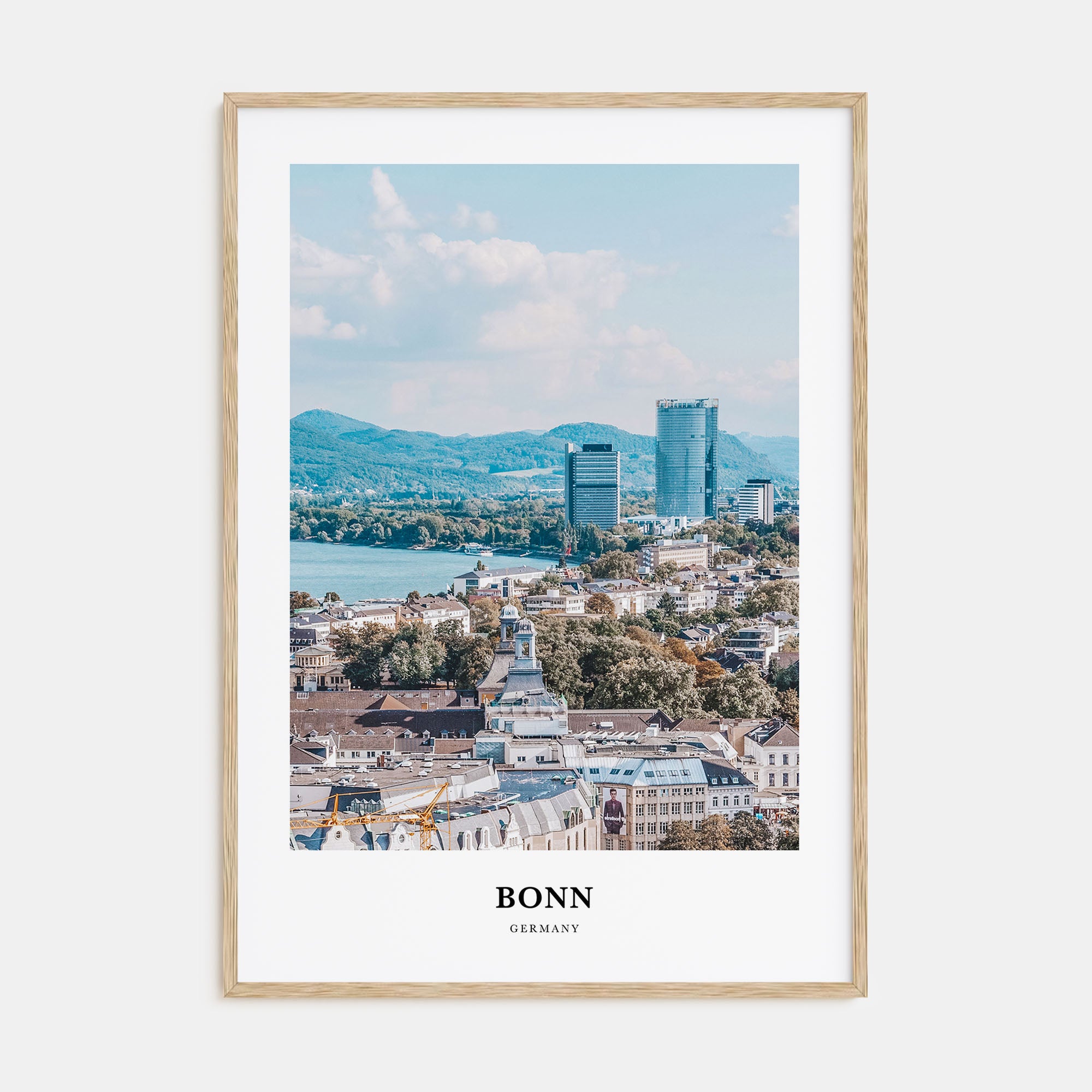 Bonn Portrait Color Poster