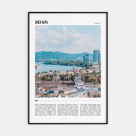 Bonn Travel Color Poster
