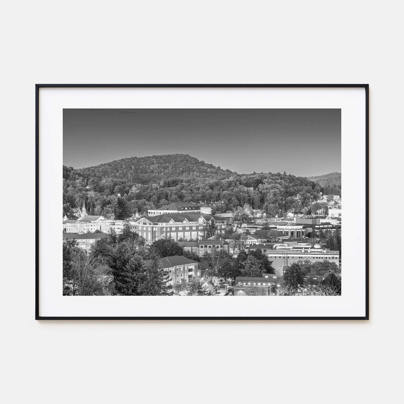 Boone Landscape B&W Poster