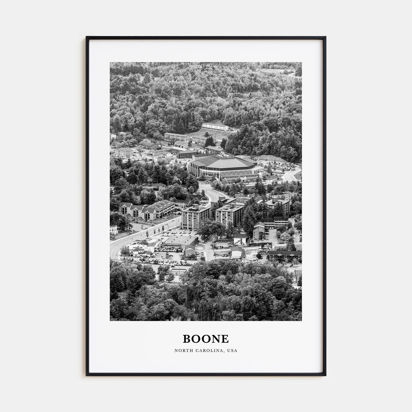 Boone Portrait B&W No 1 Poster