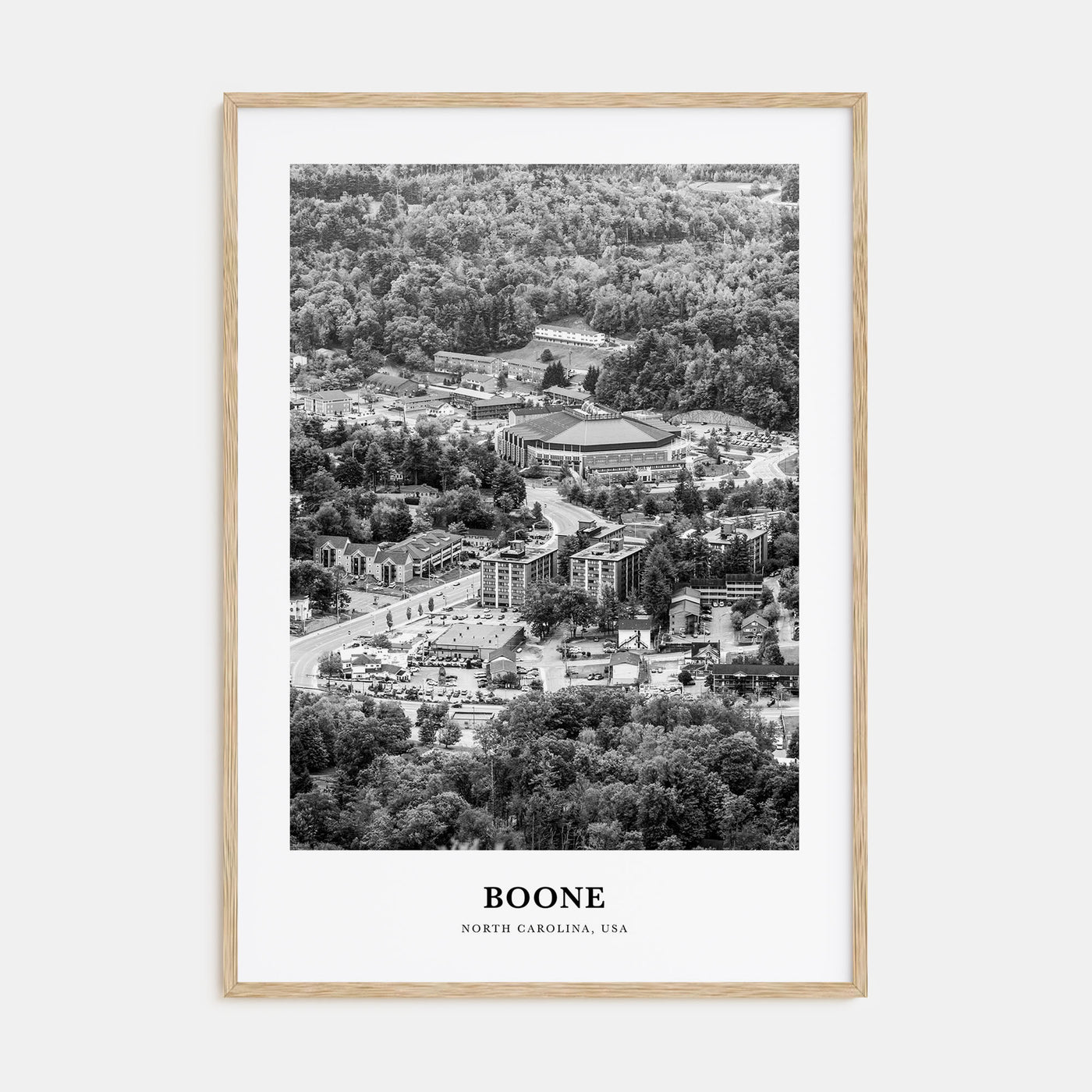 Boone Portrait B&W No 1 Poster
